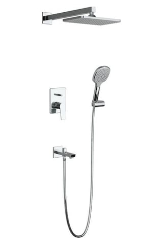 Adell Azure Elegant Ankastre Duş Seti - Krom - 3 Yollu Çıkış 15690651
