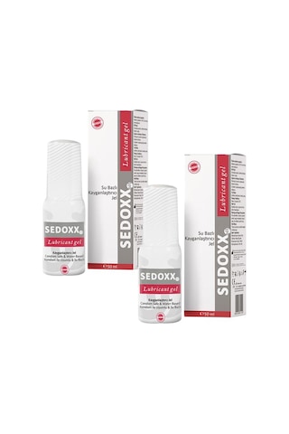 Sedoxx Ph Lubricant Gel Su Bazlı Genital Bölge Nemlendirici 50 ml 2 Adet
