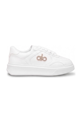 Ayakkabı Fuarı Elit Kcm235 Kadın Klasik Sneaker Beyaz