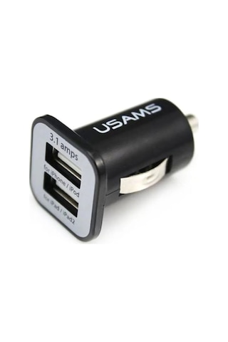 Usb Girişli Araç Çakmağından Şarj Soketi