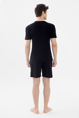 Erkek Double Yaka Şortlu Pijama Takımı Ko6304ts-1 Siyah