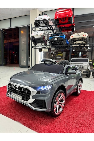 Audi 445 Akülü Araba 0-5 Yaş Gri