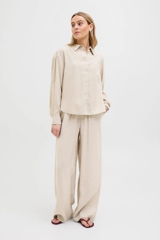 Jjxx Kadın Jxfıe Rahat Kesim Uzun Kollu Gömlek 12270927 Bej Bej