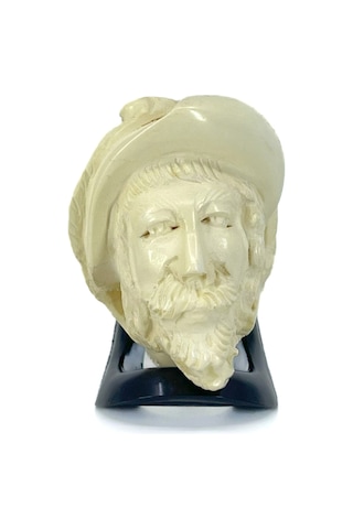 Lületaşı Pipo Doğal Lületaşı El Yapımı Özel Kutulu - Soylu Gravür İşleme