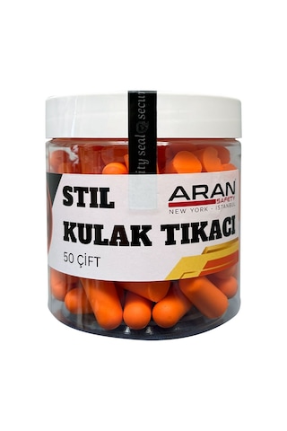 Aran Safety Stıl Kulak Tıkacı 50 Çift