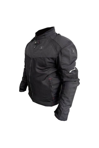 X Speed X-evo Fileli Yazlık Motosiklet Montu Siyah
