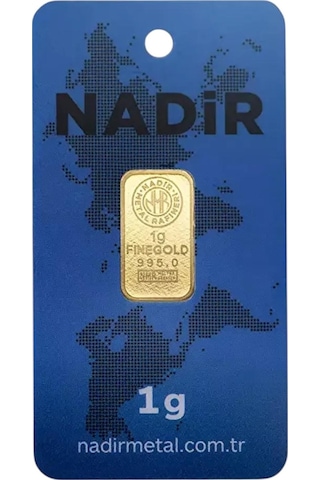 Tuğrul Kuyumculuk 24 Ayar 1 Gram Külçe Altın