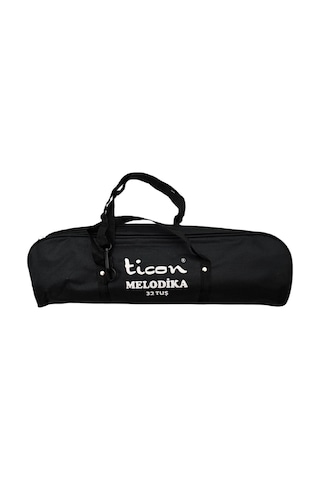 Ticon 32 Tuşlu Bez Çanta Melodika Siyah