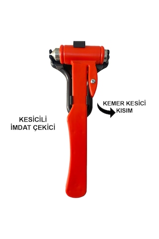 Acil Durum Cam Kırma Çekici-ımdat Çekici-kemer Kesicili Model