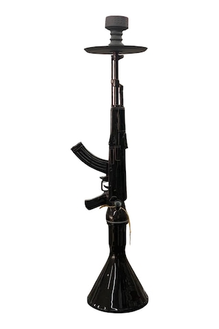Alüminyum Gövdeli Ak-47 Kalaşnikof Tasarım 90 Cm Premium Nargile Seti Büyük Boy Contalı Sistem 26443422