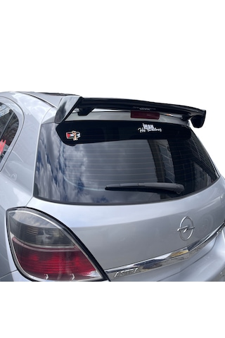 Opel Astra H Hb Üniversal Spoiler Boyasız Plastik