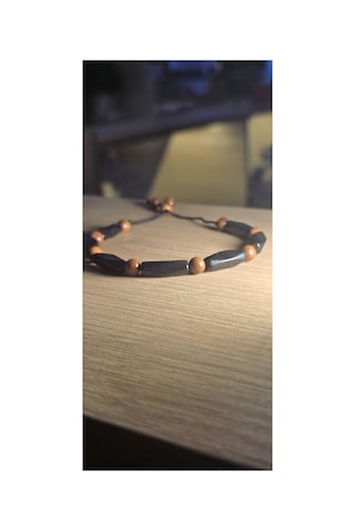 El Yapımı Kuka Bileklik Ekru