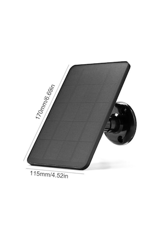 Besthome1 10w Güneş Panelli Ip66 Su Geçirmez Kamera, 360 Ayarlanabilir, Type-c, Güvenlik Kamera İçin