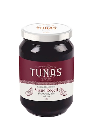 Tunas Reçel 1000 Gr Cam Vişne Ve Çilek 2 Li Set