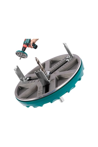 Ayarlanabilir Yuvarlak Delik Testere Aracı, Çap 45130mm, Sondaj İçin Ayarlanabilir Yumruk Testeresi