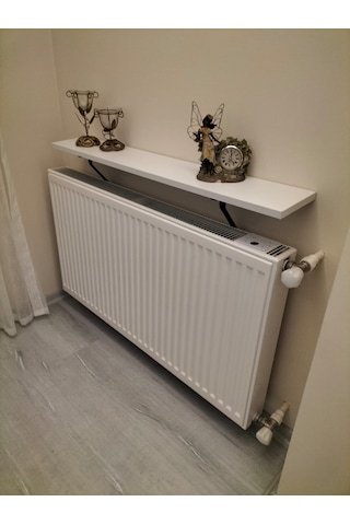 150 Cm Petek Raf Beyaz