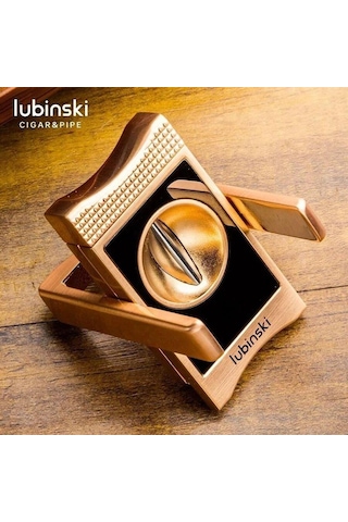 Lubinski Metal Puro Sehpalı V Puro Kesici Siyah 60 Ring