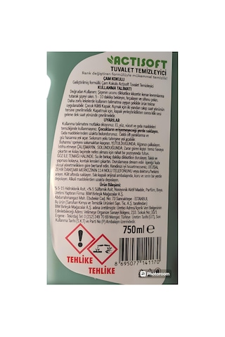 Çam Kokulu Renk Değiştiren Tuvalet Temizleyici 750 Ml X 4 Adet 99246699