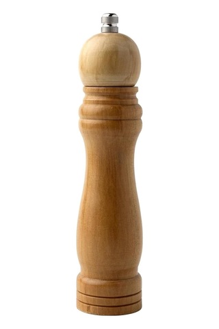 Bambu Gövdeli Komple Ahşap Tuz Karabiber Değirmeni Baharat Öğütücüsü Orta Boy 21 Cm 2 Adet Diğer