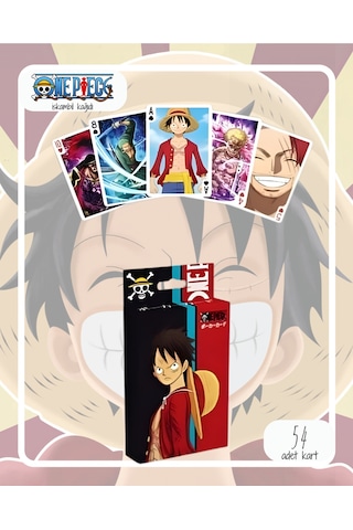 Anime One Piece Iskambil Kartı - Poker Kartı