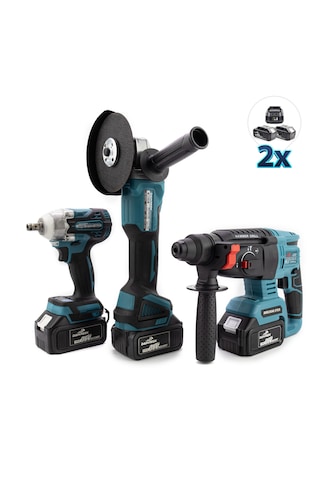 Dawreek Üçlü Set MK350 2B1Ş (Ş.Spral+S.Sıkma+Ş.Hilti)