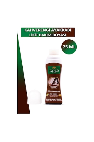 Bağcık + Gold Care Likit Ayakkabı Bakım Boyası 75 Ml Set 001