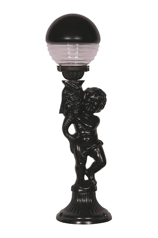 Avonnı Bsu-68072-bsy Siyah Elektrostatik Toz Boyalı Dış Mekan Aydınlatma, E27, Aluminyum, Cam, 20cm Sku: Smgstkb94ea108e3 .