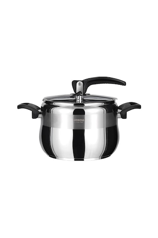 Amboss Amber 6 L Klasik Düdüklü Tencere Siyah