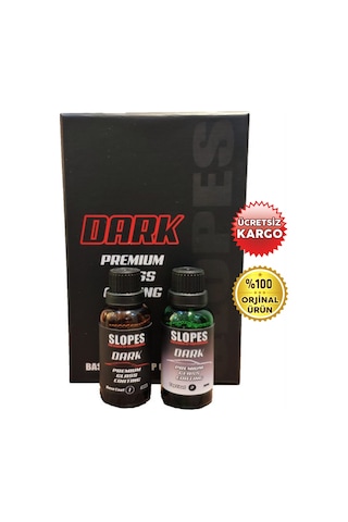 Slopes Dark Premium Glass Coating Çift Kat Seramik Kaplama 60 Ml