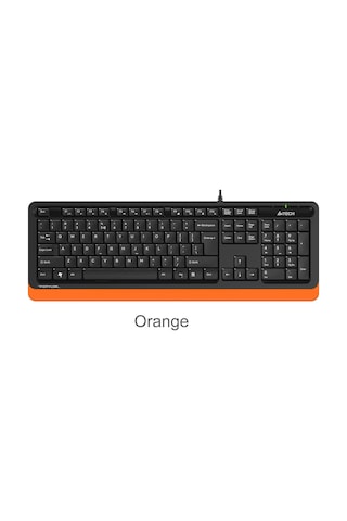A4 Tech Fk10 Q Usb Fsytyler Turuncu Tr Fn-mmedya Klavye