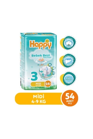 Happy Bebek Bezi Midi 3 No 54 Lü