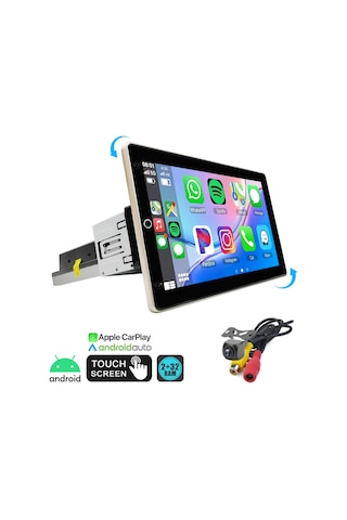 10.1'' Android Oto Tablet 2-32 360 Döner Kafa Kameralı Rose Dc-8610bt-232