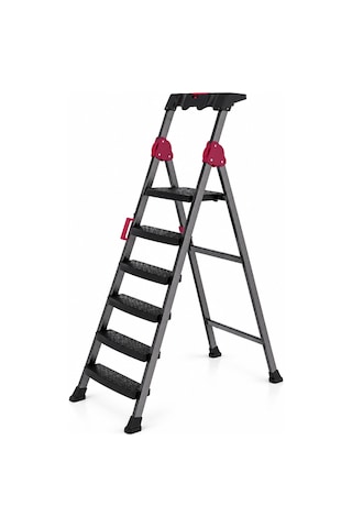 Storeşahin Basamaklı Metal Merdiven 5+1 150 Kg Shn0720