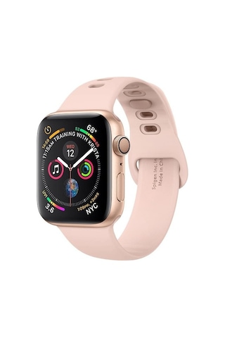 Spigen Apple Uyumlu Watch 40mm / 38mm Seri 1/2/3/4/5/6/se/7 İle Kayış Kordon Air Fit Rose Gold - 061mp25406