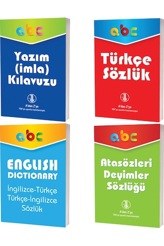 Türkçe İngilizce Atasözleri Deyimler Yazım İmla Klavuzu Sözlük