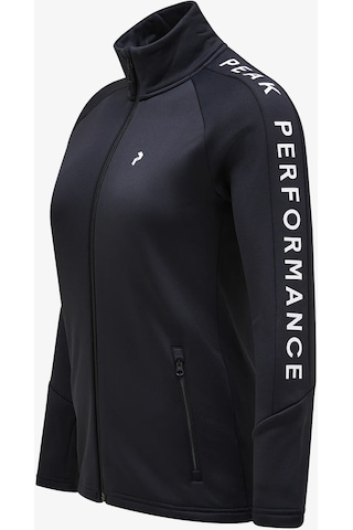 Peak Performance W Rider Zip Kadın Siyah Softshell Mont G79433020-14750 Siyah