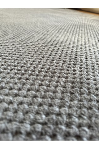 Elvey Home Antrasit Kaymaz Jel Taban Soft Yıkanabilir Özel Ölçü Tozsuz Antialerjik Antre Koridor Halı Yolluk Antrasit