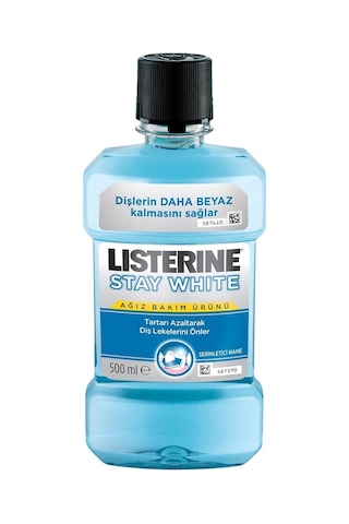 Listerine Stay White Ağız Bakım Suyu 500 ML