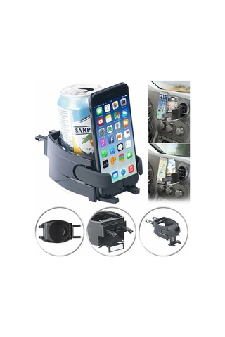 Yingfu Araba İçecek Tutucu & Telefon Tutucu: 2-in-1 Havalandırma İçin Akıllı Telefon Ve İçecek Takımı Diğer