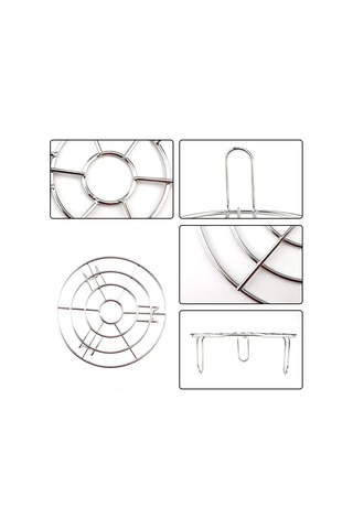 Paslanmaz Çelik Buhar Rafı, Yuvarlak Buhar Rafı, Izgara Pişirme Rafı, Soğutma Rafı, Buhar Rafı Tutucu Aksesuarları, Fritöz, Buharlı Pişirici, Mikrodalga Fırın İçin