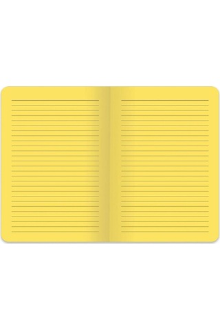 Keskin Color Hisli Şeyler A5 80 Yp. Renkli Sayfa Sarı Çizgili Defter 500641-99