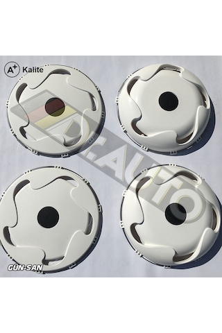 19.5 İnç Düz Model Fırfırlı Jant Kapağı 4'lü Takım