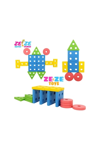 Montessori Ahşap Oyuncak 5 Li Set