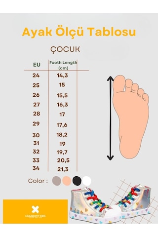 Hologram Gri Cute Kız Çocuk Sneaker