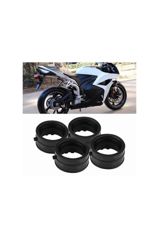 Kosona Honda Cbr600f2/f3/sjr 1991-1996 İçin 4 Adet Yüksek Kaliteli Karbüratör Giriş Manifold Boot - Dayanıklı Plastik, Tam Uyumlu, Kolay Kurulum