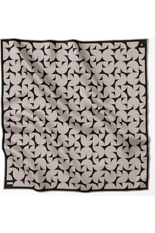 Belli Twill İpek Eşarp - 4117-84 Taş Siyah Taş Siyah Belli Twill İpek Eşarp - 4117-84 Taş Siyah Taş Siyah