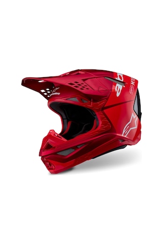 Alpinestars Sm10 Flood Off-Road Motosiklet Kaskı Kırmızı