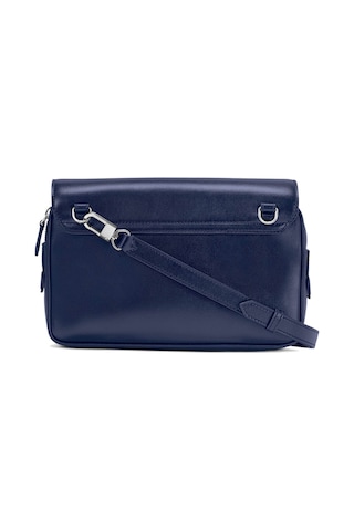 Mont Blanc Montblanc Meisterstück Messenger Kadın Çanta 131690 Mavi