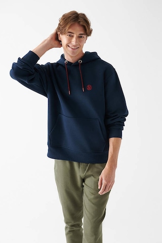 Mavi 065809-29743-22k Kapüşonlu Gece Lacivert Erkek Sweatshirt 065809-29743-R0551 Lacivert