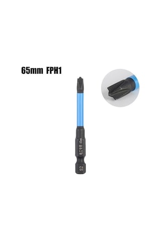 65 Mm Fph1 1/2 Adet Manyetik Özel Çapraz Tornavida Bit Alaşımlı Çelik Toplu Kafa Tornavida Manyetik Tornavida Fph1 Fph2 Fph3 El Aletleri 3192